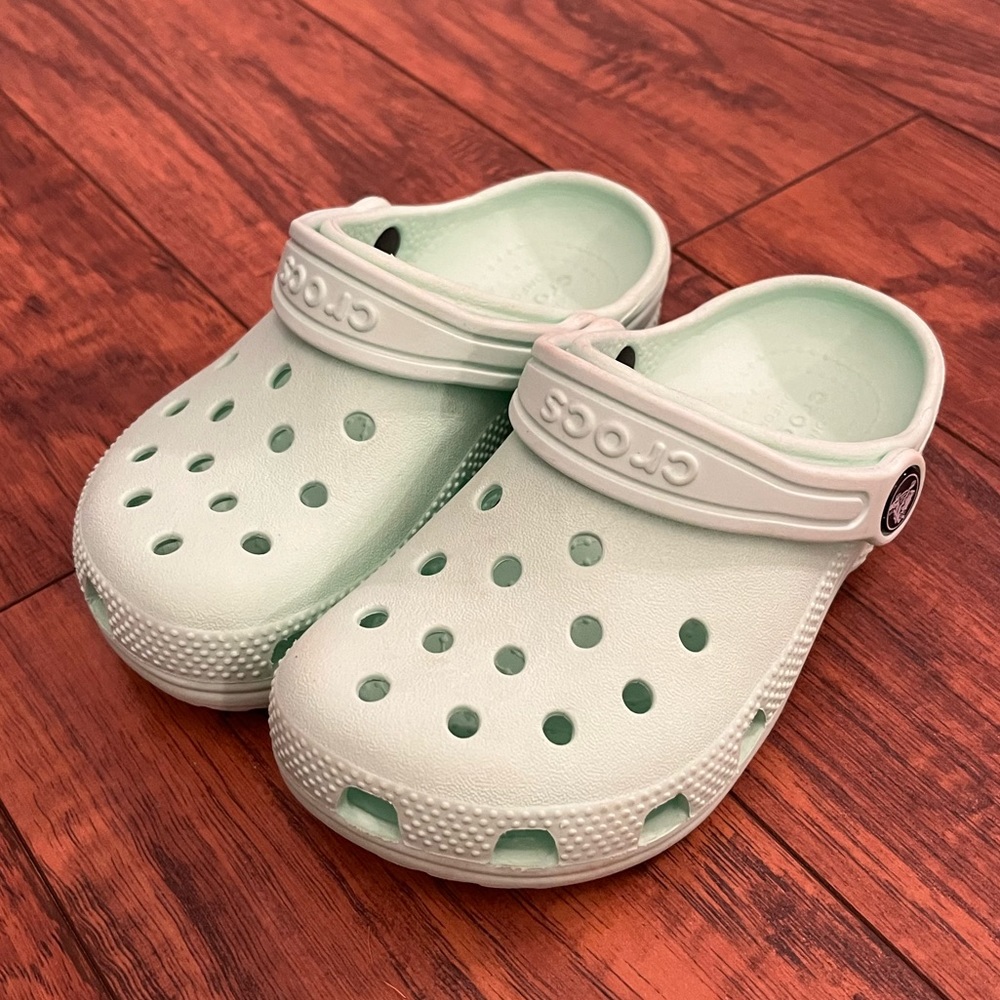 Mint Crocs